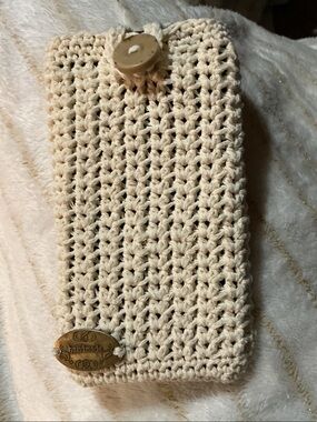 Crochet I PhoneSleeve
 with Button Closure